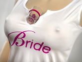 Bachelorette Party Favors Shot Glass Tank Womens Top Bachelorette and Bucks
